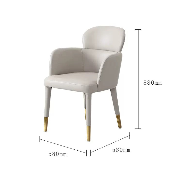 FREYA Curved Back Dining Chair