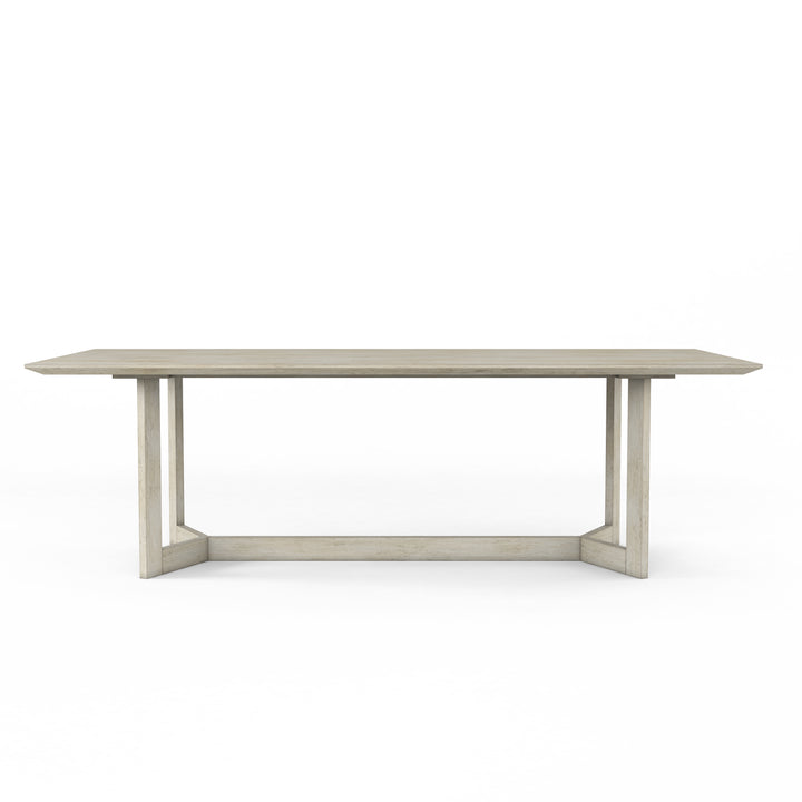 COTIERE Linen Wood Dining Table