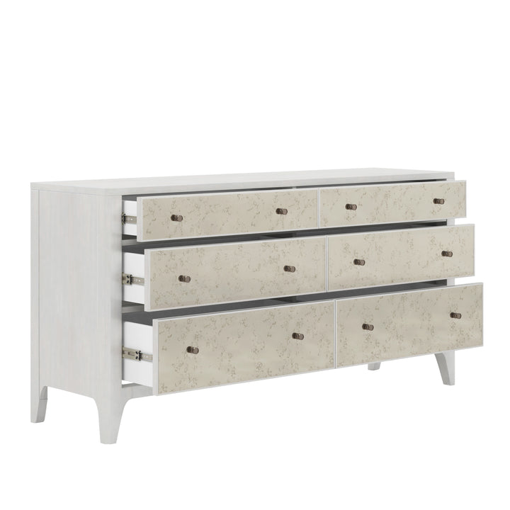 MEZZANINE Dove Grey Wood Dresser