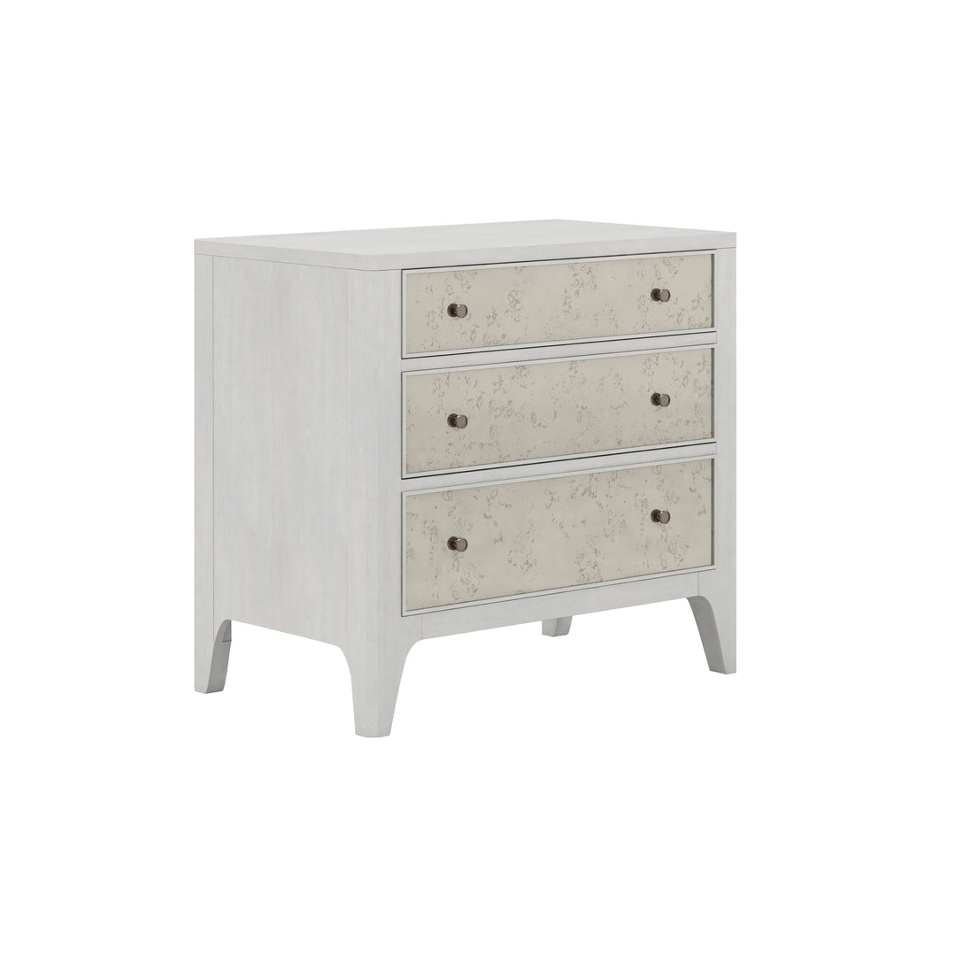 MEZZANINE Dove Grey Wood Nightstand