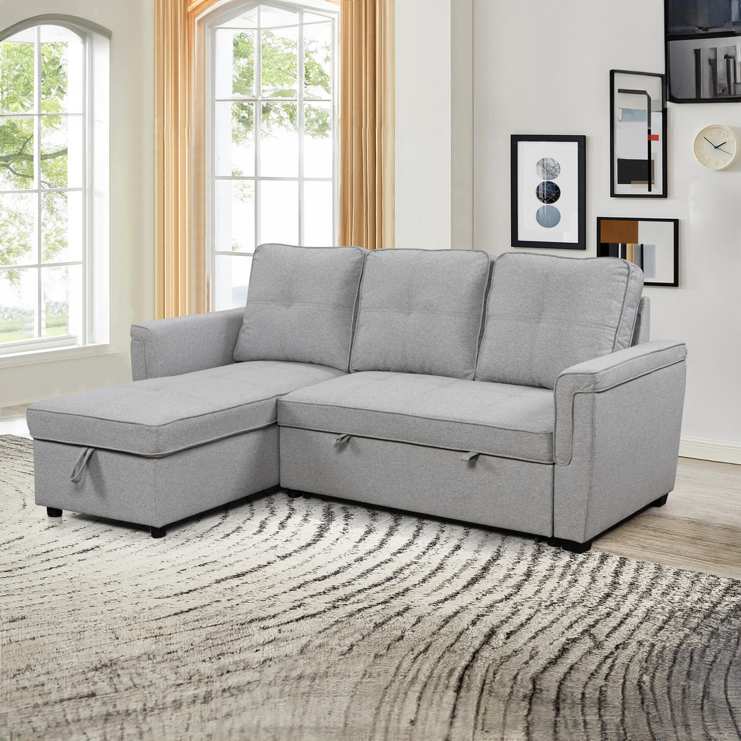 COLE Reversible Sectional Sofa Bed