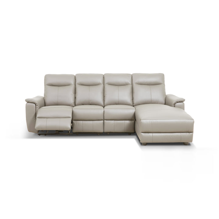 FRANKLIN Leather Extra Wide Sectional