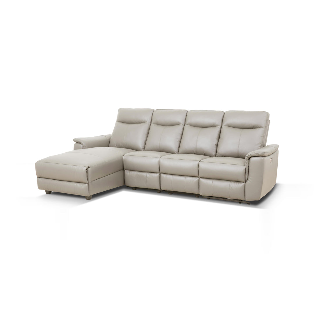 FRANKLIN Leather Extra Wide Sectional