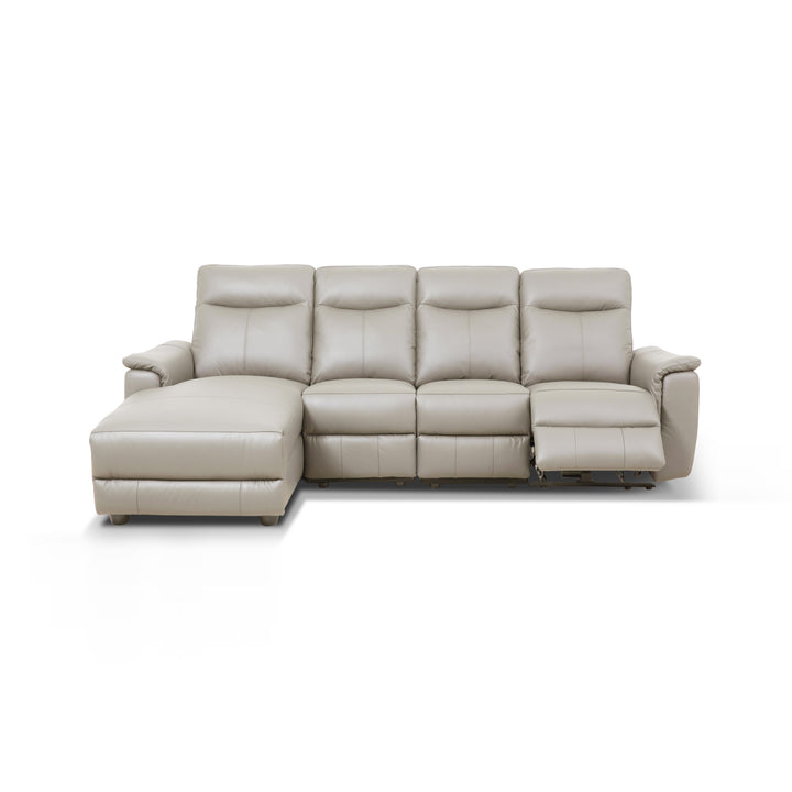 FRANKLIN Leather Extra Wide Sectional