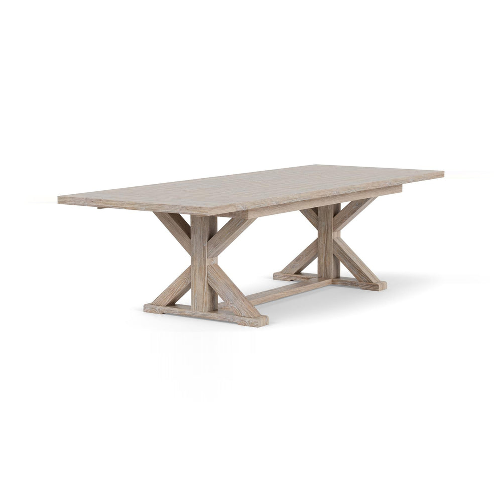 ROSALIE White Wood Dining Table