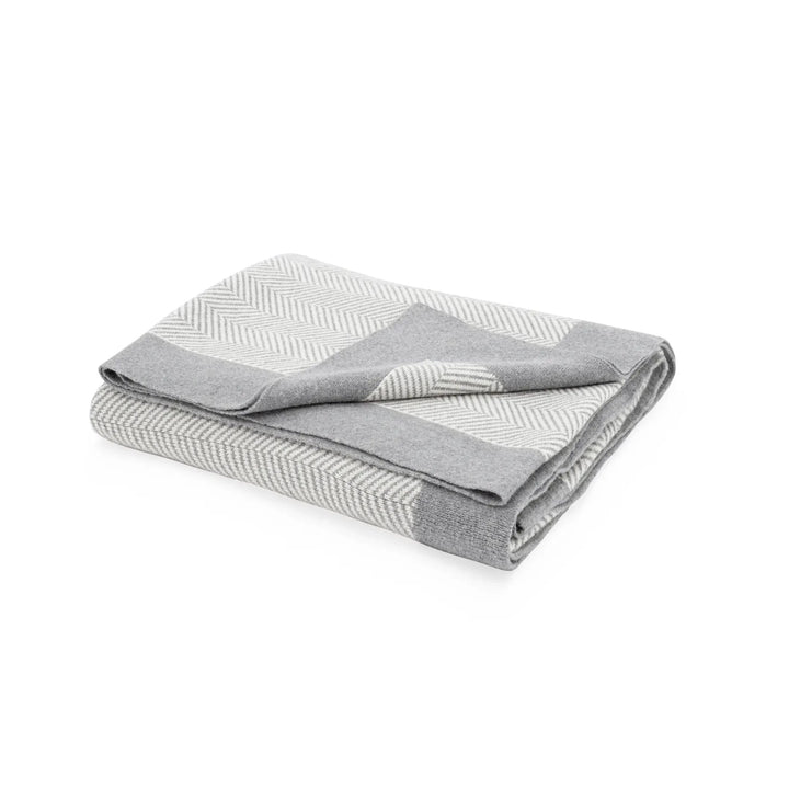 FINLEIGH Grey Cotton Throw