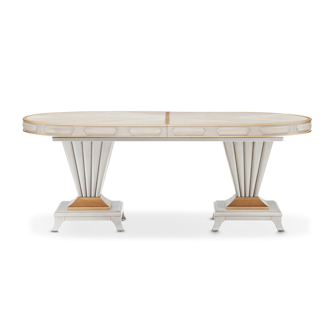 ST. CHARLES Double Pedestal Dining Table