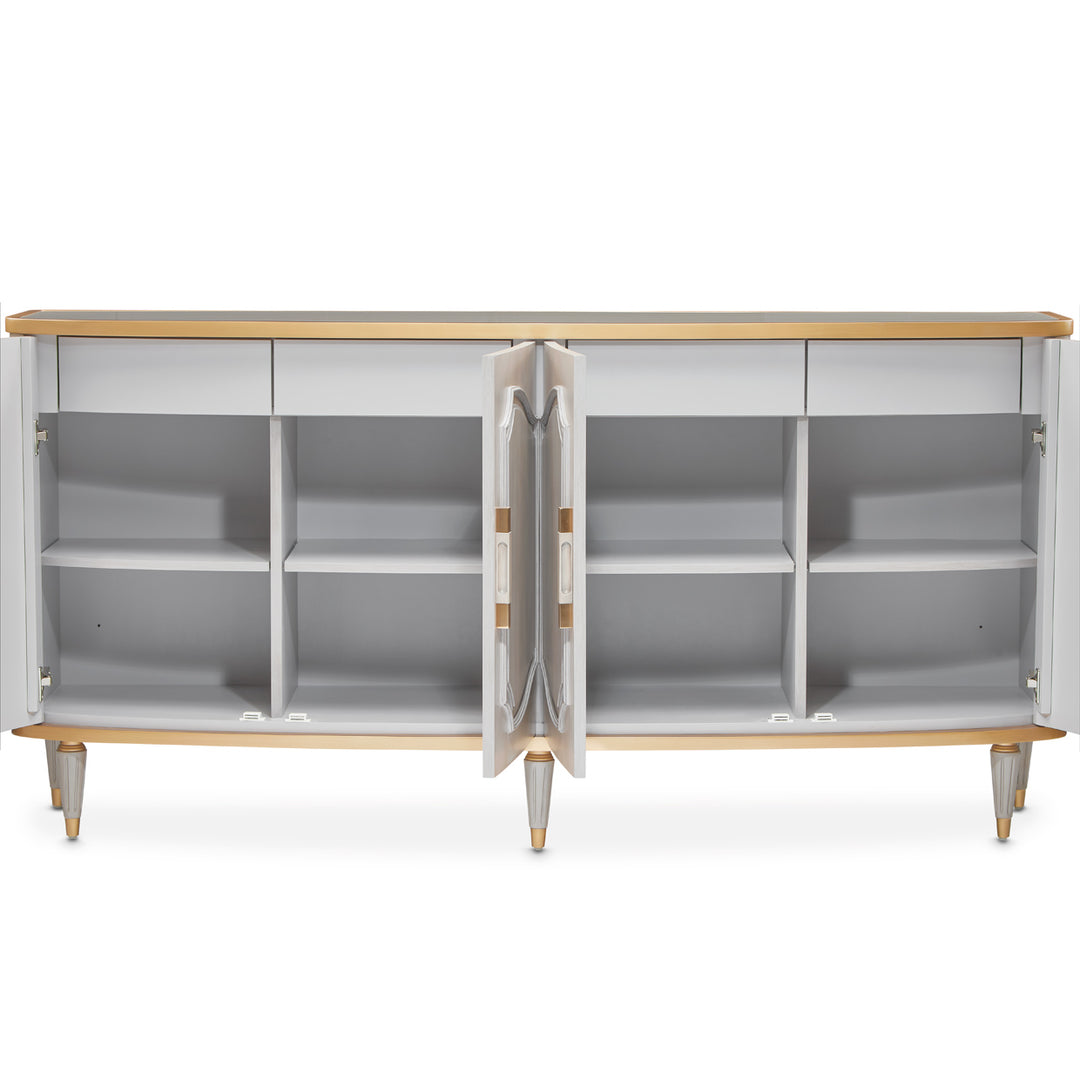 ST. CHARLES Dove Grey Sideboard