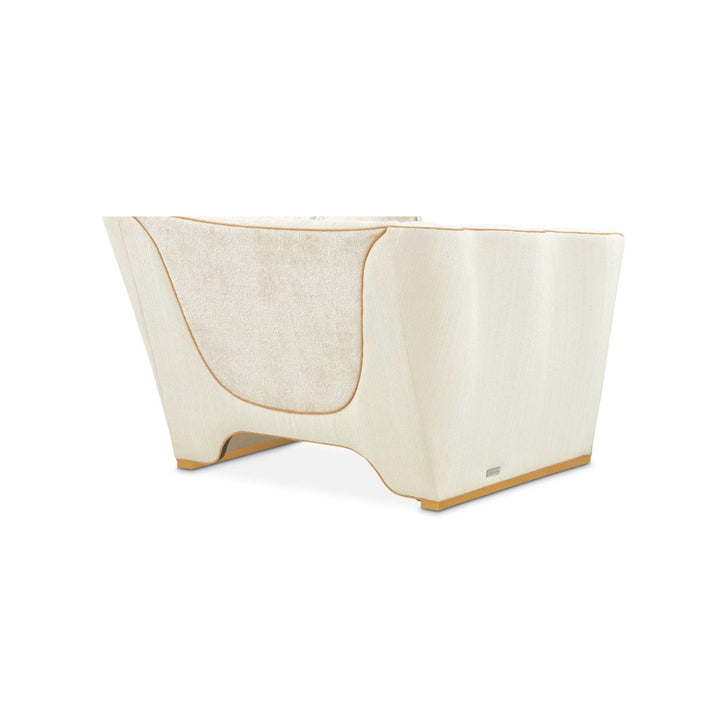 LA TERRAZZA Starlight Creamy Pearl Sofa Chair - Michael Amini