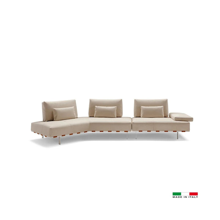 AVOLA Cream Sectional Sofa - Bellini