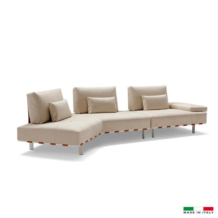 AVOLA Cream Sectional Sofa - Bellini