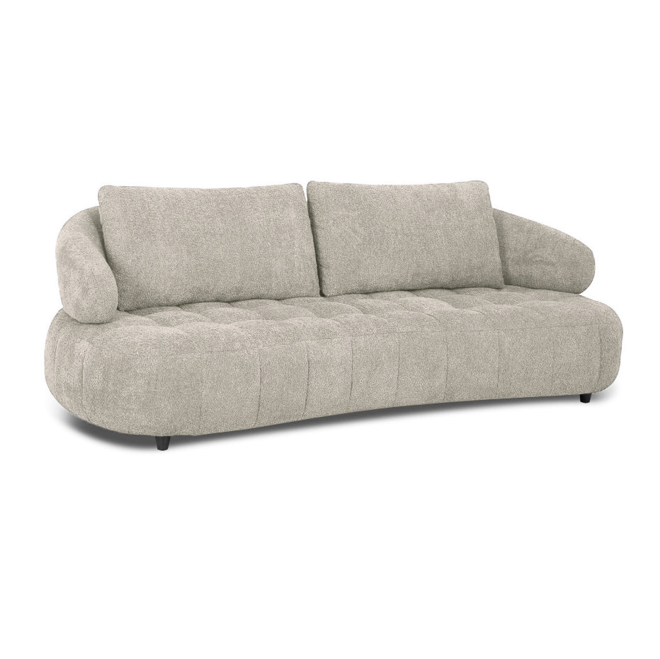 2.5 Seaters Light Grey Fabric Sofa