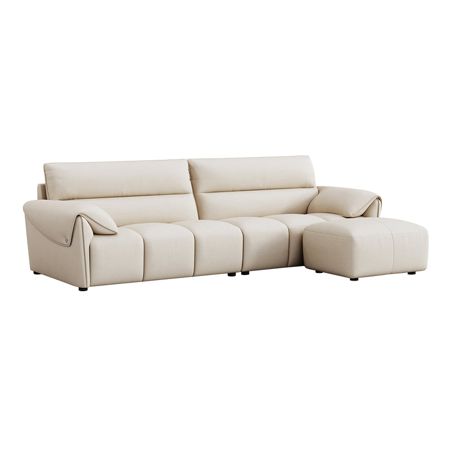 SANATA Minimalist Fabric Sofa with Adjustable Comfort