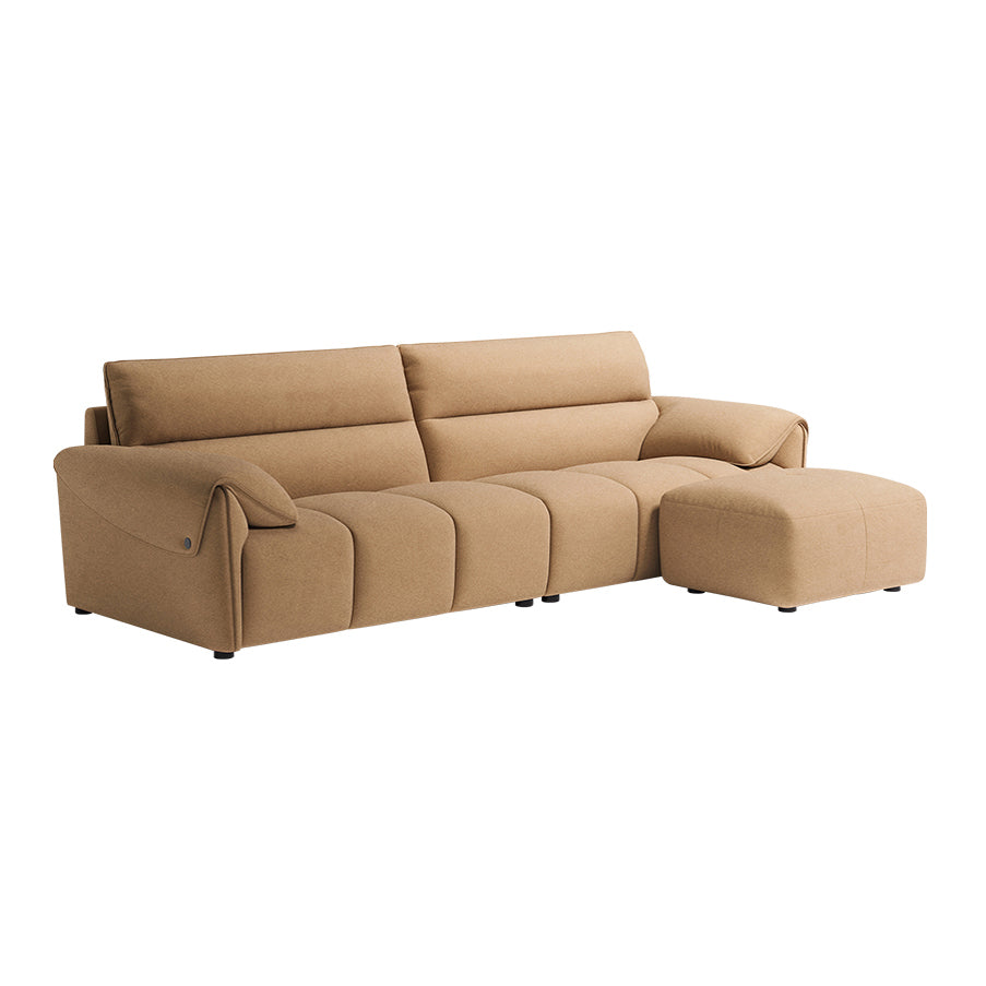 SANATA Minimalist Fabric Sofa with Adjustable Comfort