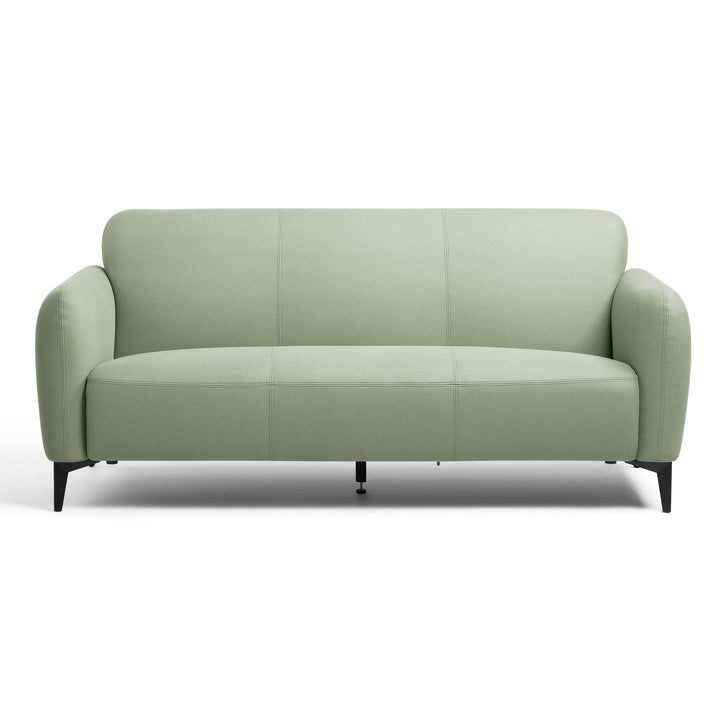 ARJUN 3-Seats Leathaire Sofa Green