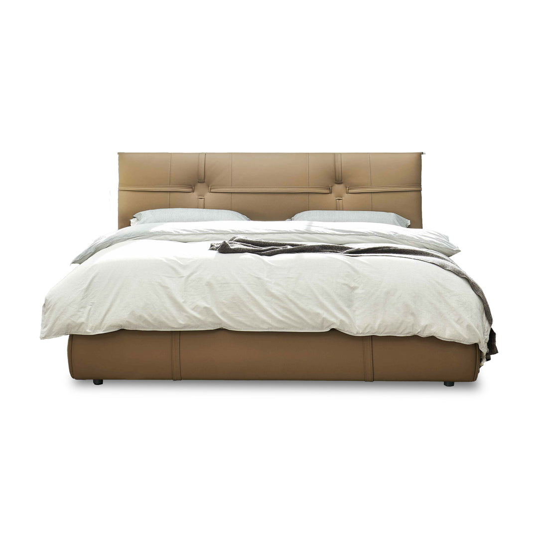 ZANE Half Leather King Bed