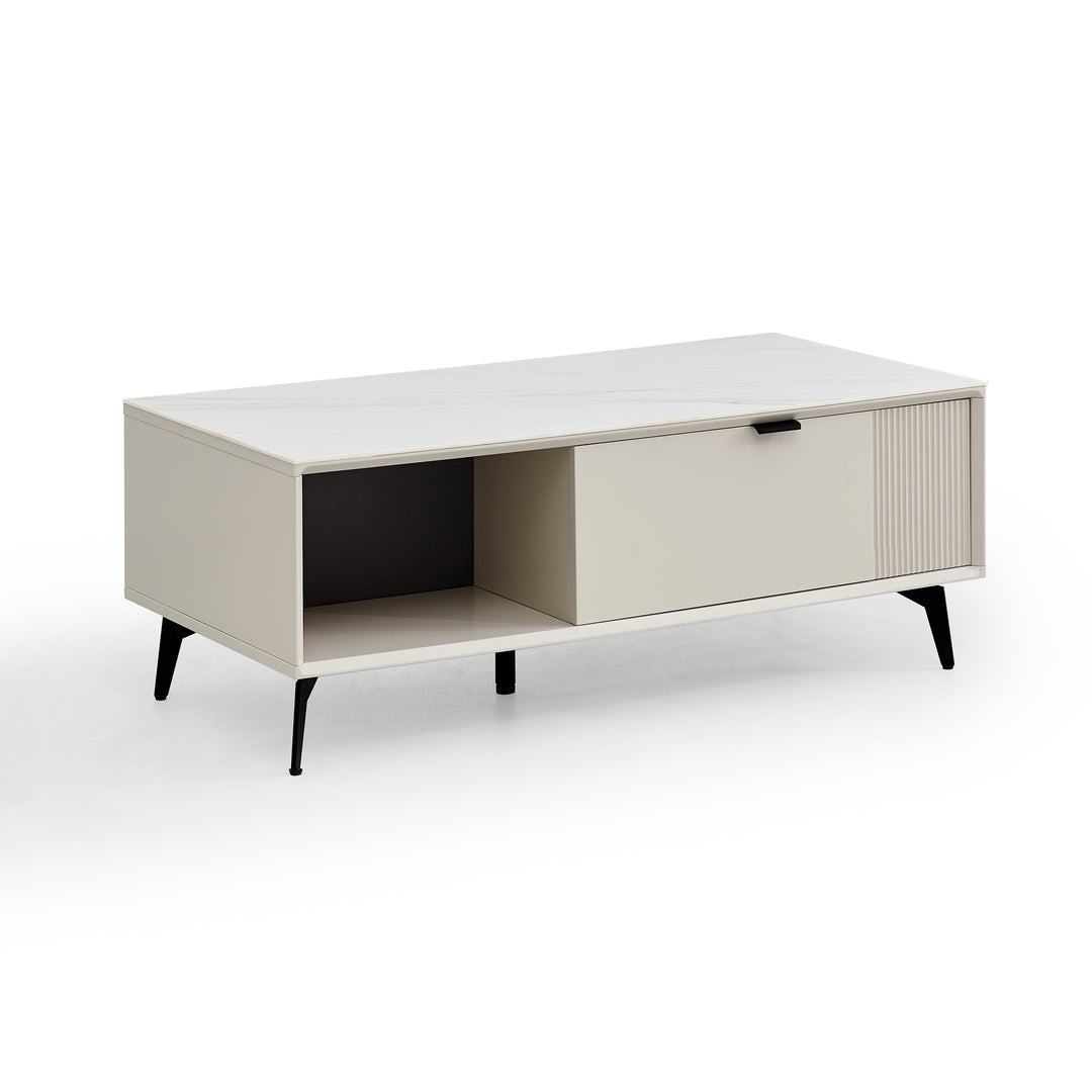 LUIS Cream Grey Coffee Table