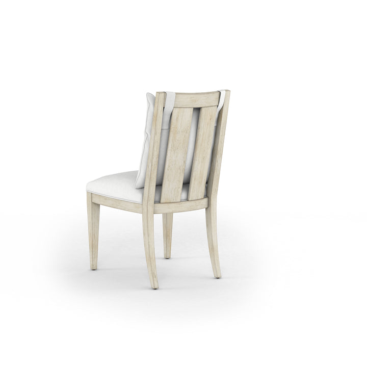 COTIERE Linen Wood Dining Chair