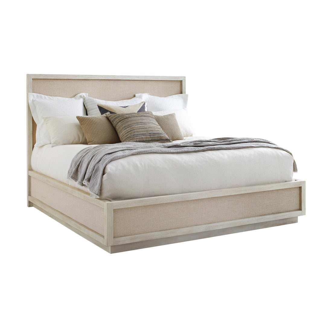 COTIERE Linen Wood Bed