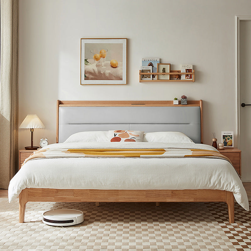 ATTICUS Queen Wood Bed