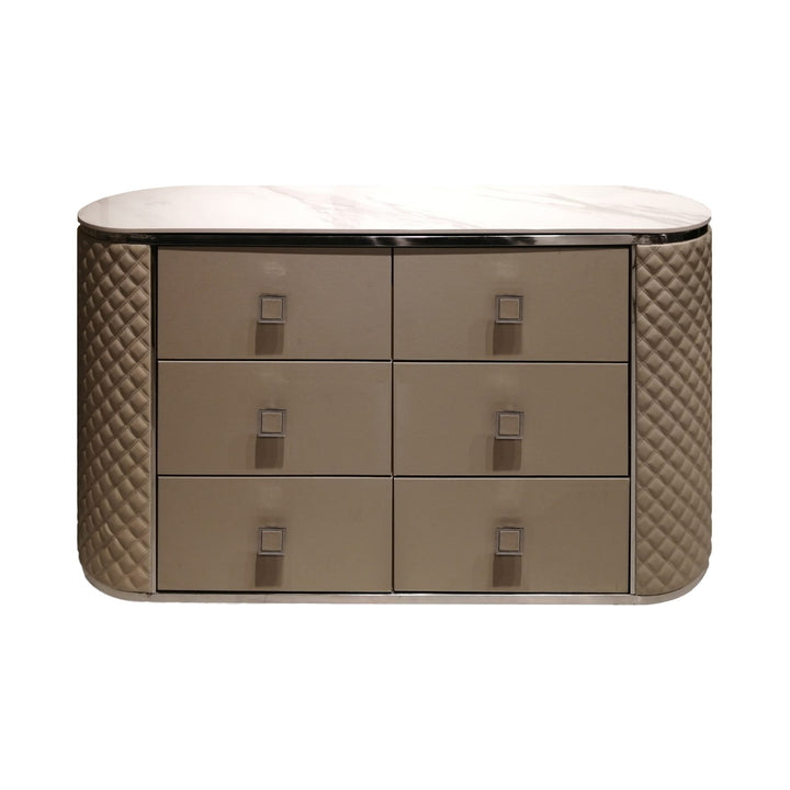 CAROLINE Ceramic 6-Drawer Dresser