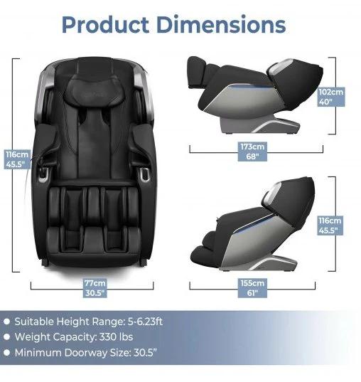 COSTWAY AI Control Massage Chair