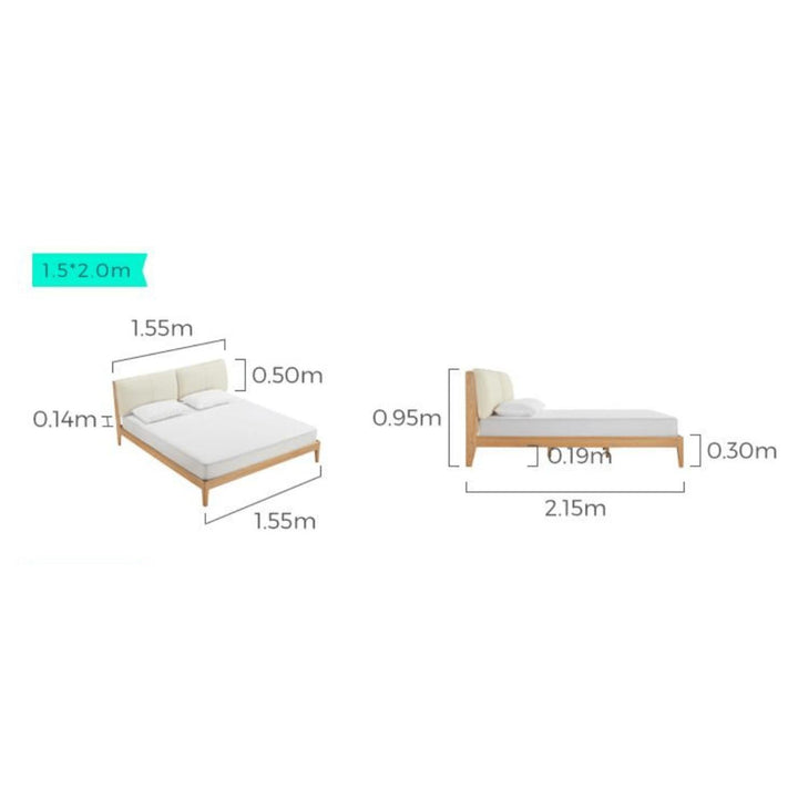 CALLUM Minimalist Design Queen Bed
