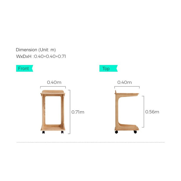 SAWYER Wooden Trolley