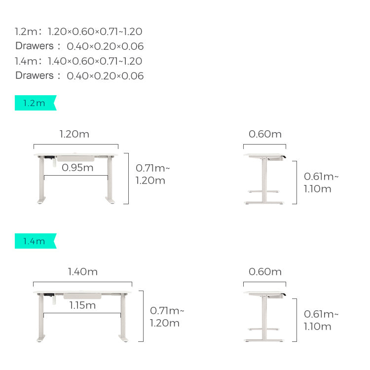 HARPER Height-Adjustable Standing Desk