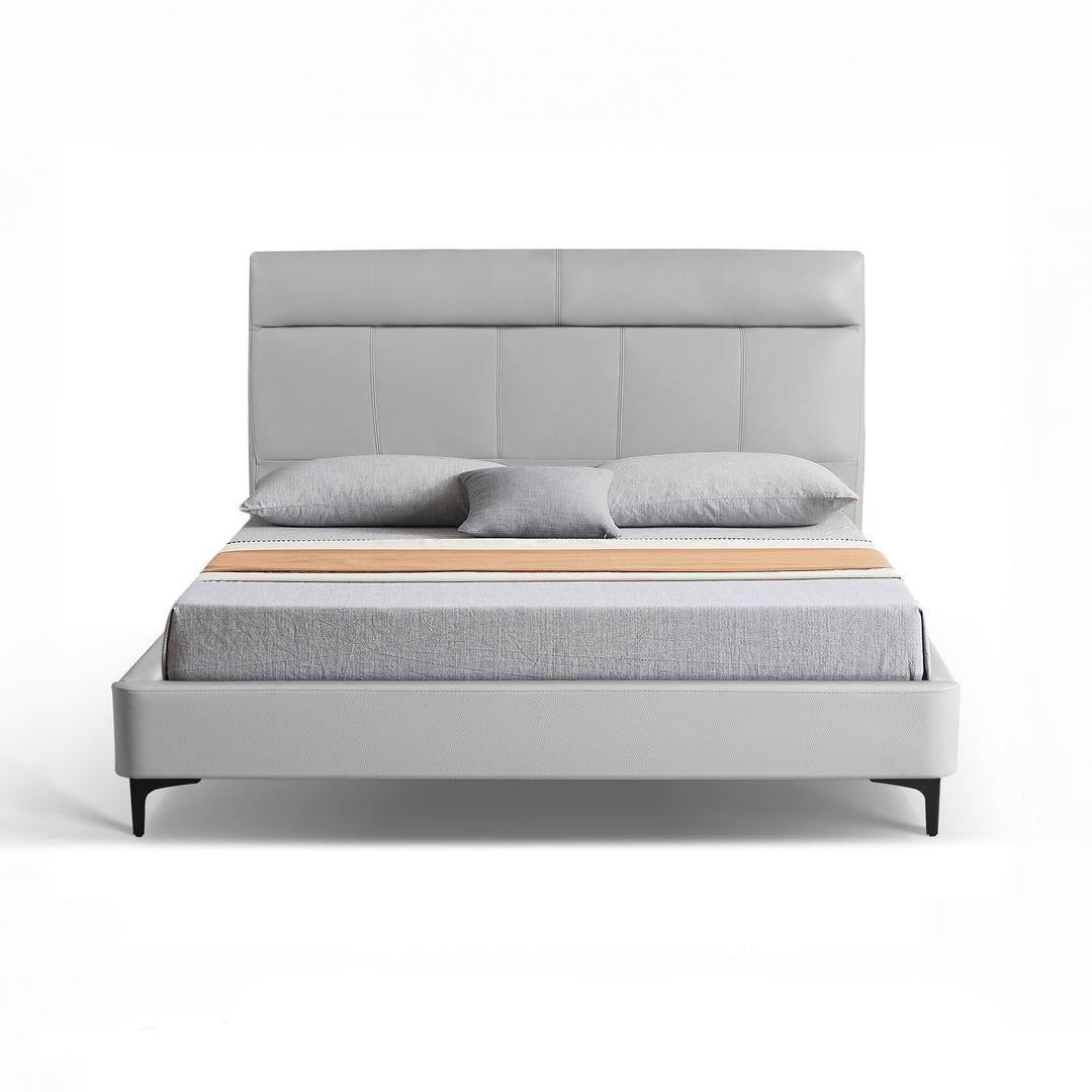 LYSANDER Half Leather Bed