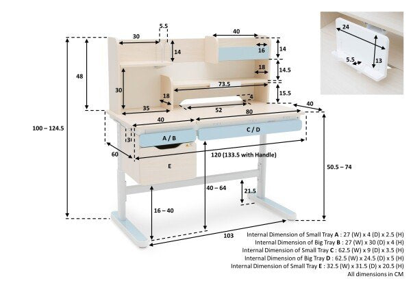 iGrow Study Desk and Chair