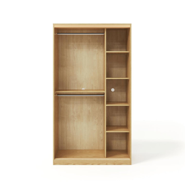 EMILIO White Wood Wardrobe