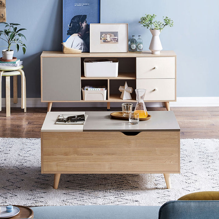 QUINN Modern Wood TV Stand