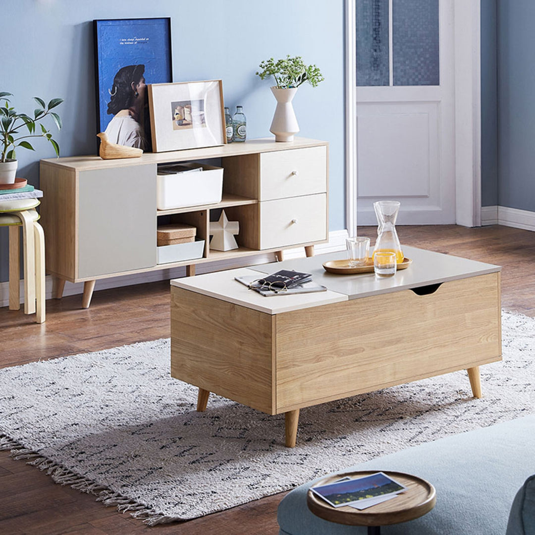 QUINN Modern Wood TV Stand