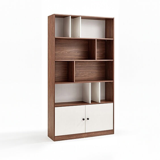 ETHAN Walnut Veneer Bookshelf