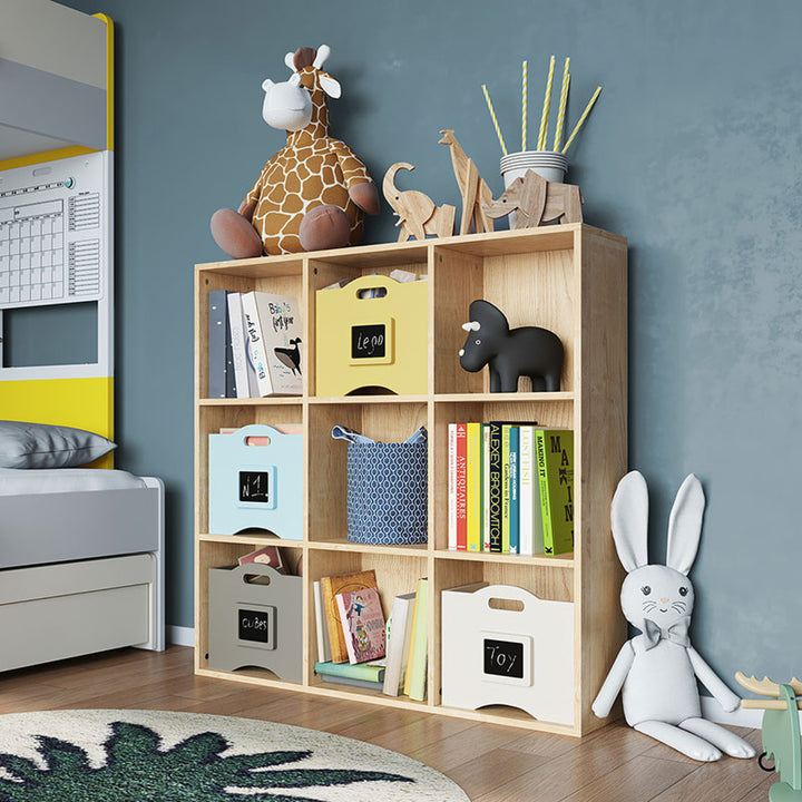 LUCAH Wooden Bookcase and Storage Shelf