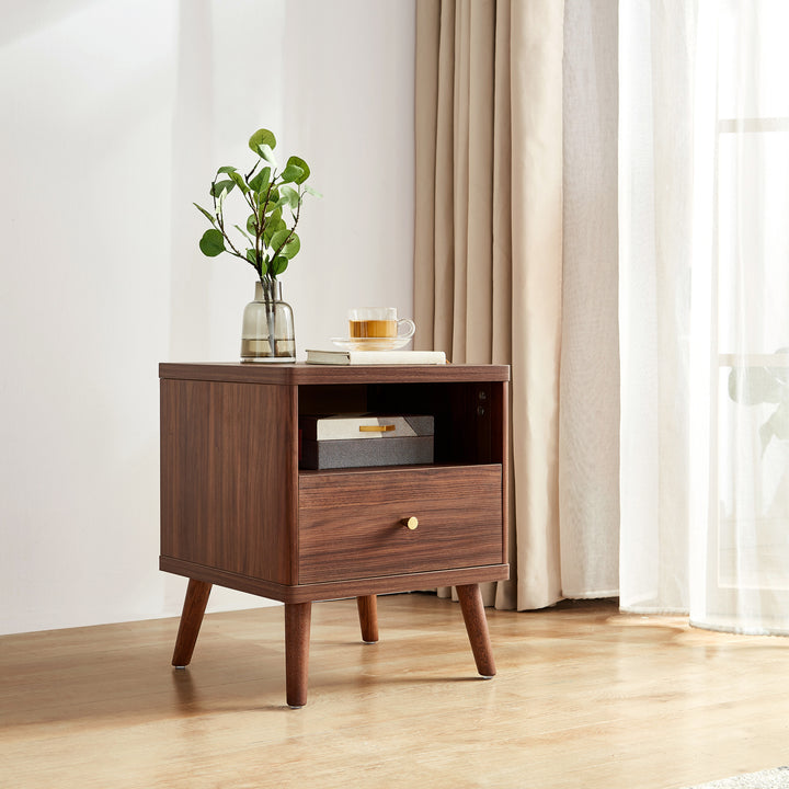 UMBER Walnut Nightstand