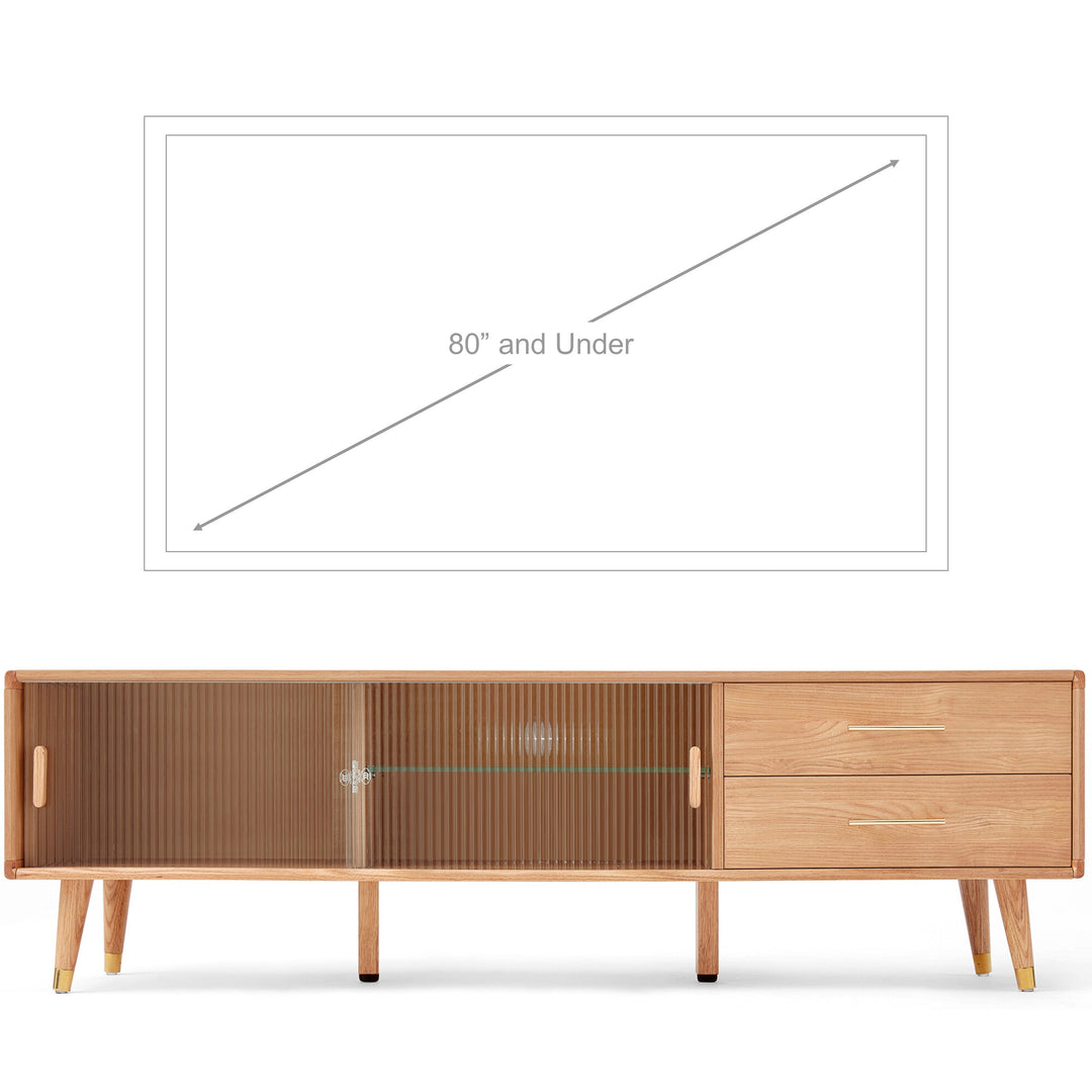 AIRA Minimalist Wood TV Stand