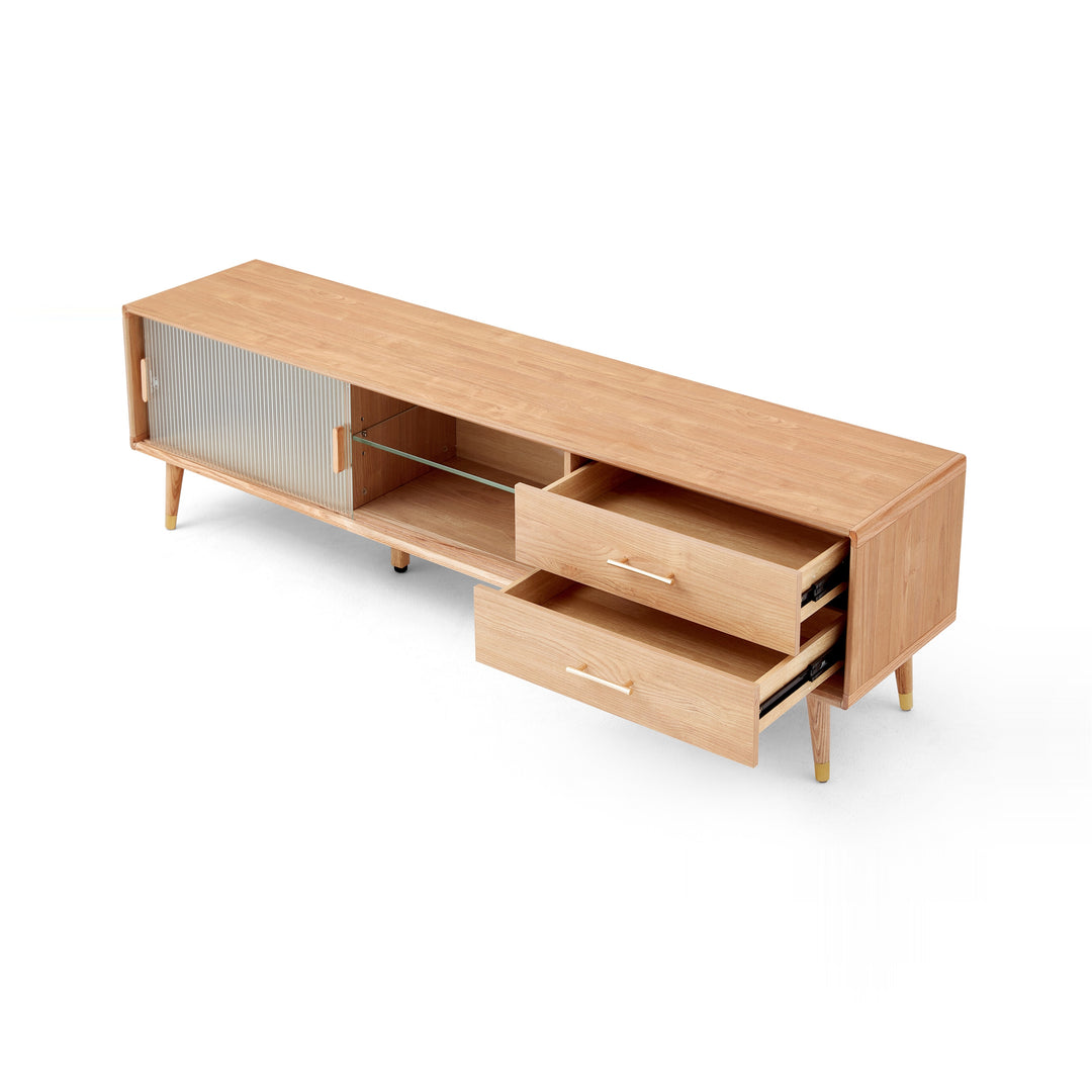 AIRA Minimalist Wood TV Stand