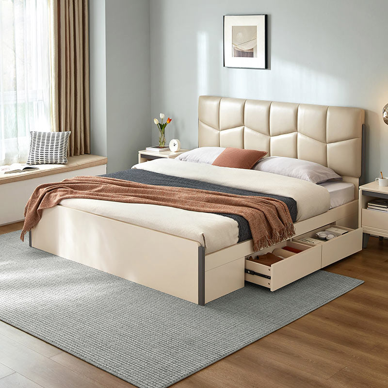 AYLA Minimalist Bed with Storage and Drawers