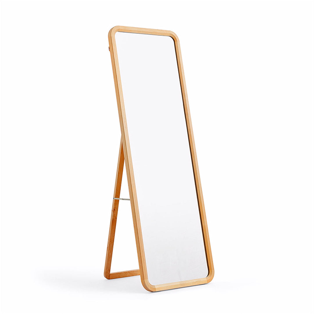 ARCHER Birch Wood Standing Mirror