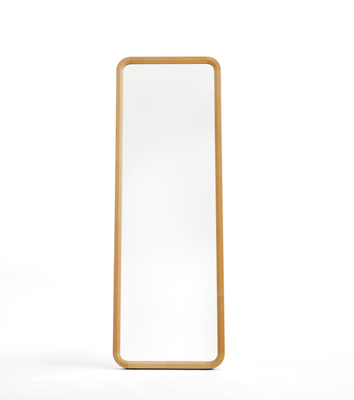 ARCHER Birch Wood Standing Mirror