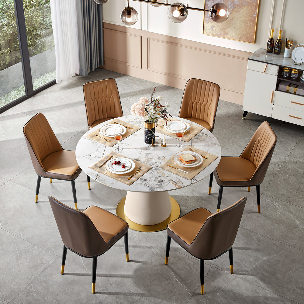 JULIETTE Extendable Round Dining Table