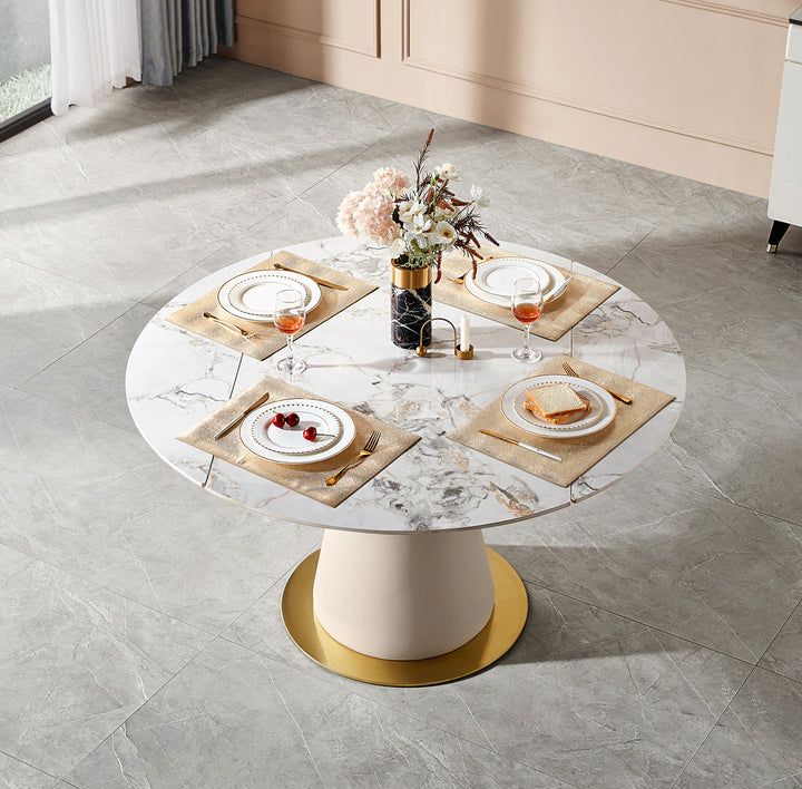 JULIETTE Extendable Round Dining Table