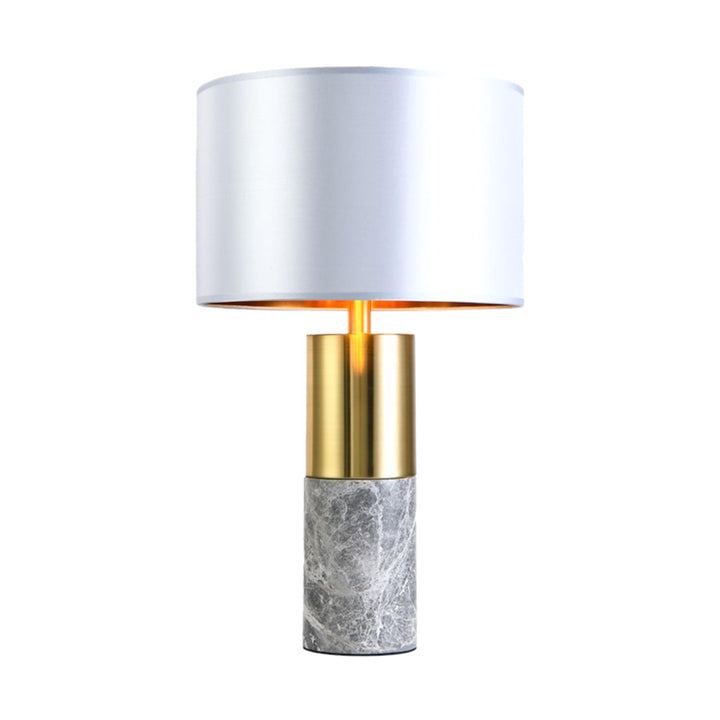 ORLENA Grey & Gold Table Lamp