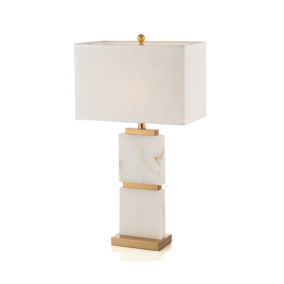 SORELLA Beige & Gold Table Lamp