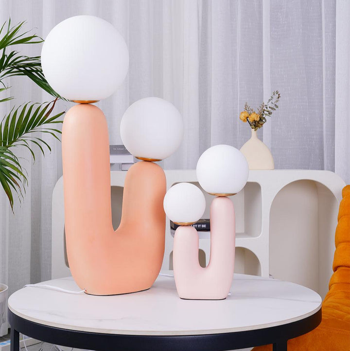 SELRIC Beige Table Lamp