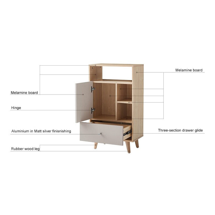 QUINN Versatile Wood Cabinet