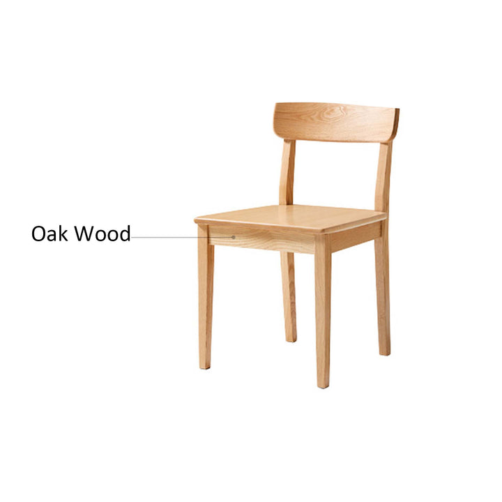 EVELYN Solid Oak Dining Chair