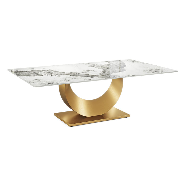 MOON Natural Marble Dining Table